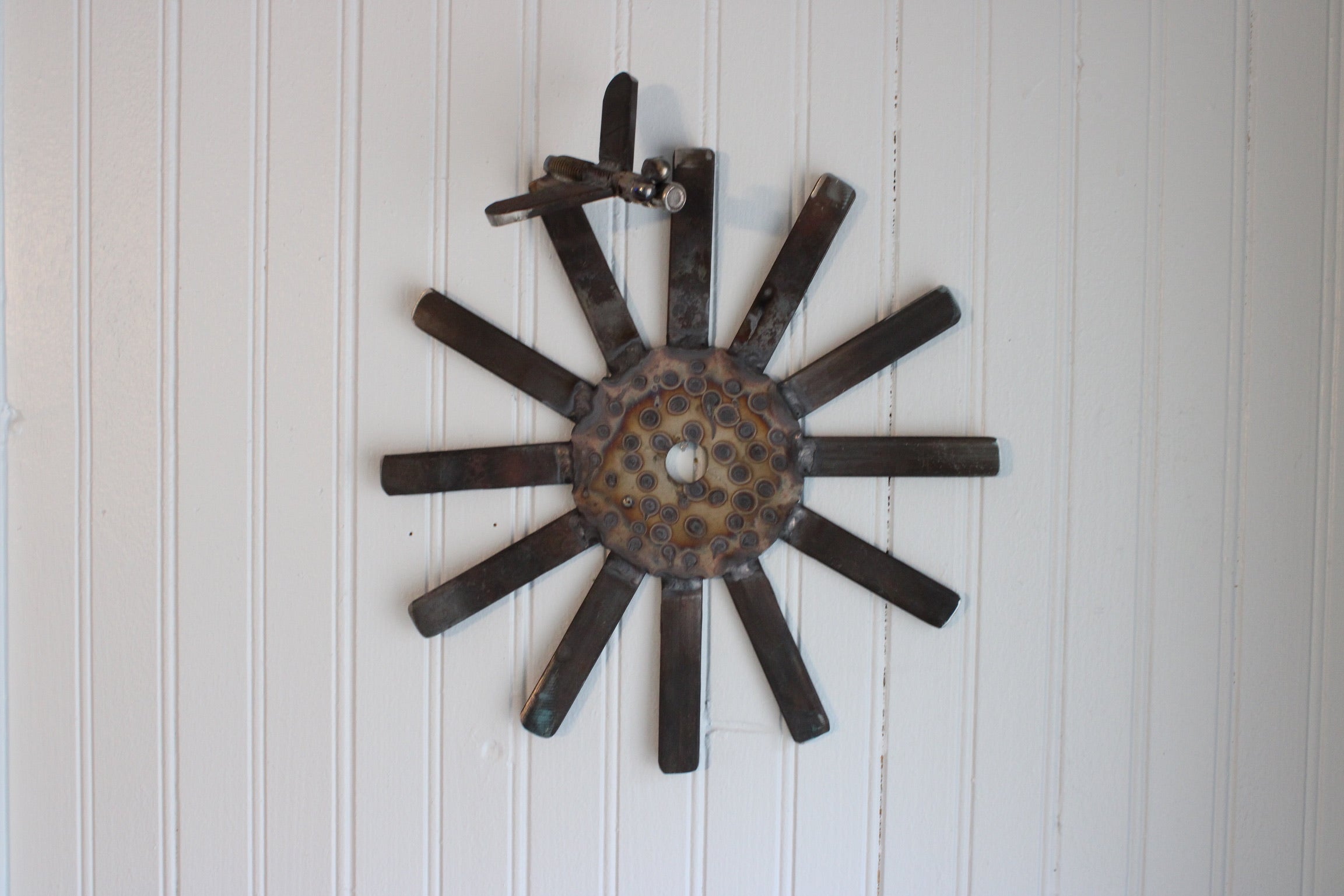 Flower with Dragon Fly